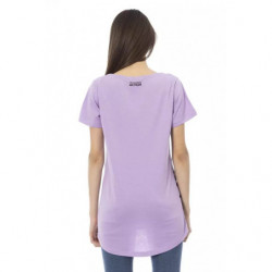 Top e maglietta in cotone viola - XL