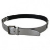 Cintura fibbia metallo logo DG pelle argento metallizzato - 90 CM /