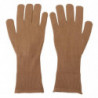 Guanti da uomo con guanti in maglia di cashmere beige - 9-M