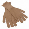 Guanti da uomo con guanti in maglia di cashmere beige - 9-M