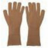 Guanti da uomo con guanti in maglia di cashmere beige - 9-M