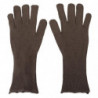 Guanti da uomo con guanto per mani in maglia di cashmere grigio - 9-M