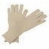 Guanti da uomo con guanti in maglia di cashmere bianco - 9-M