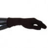 Guanti da uomo con guanto in seta e cashmere marrone - 9-M