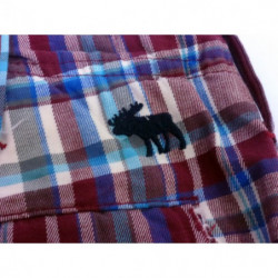 Abercrombie & Fitch - Shorts Bermuda - Taglia M - Rosso