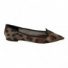 Mocassini piatti ballerina leopardata marrone - EU39/US8.5