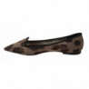 Mocassini piatti ballerina leopardata marrone - EU39/US8.5