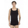 Maglietta in cotone nero - XXL
