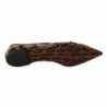 Mocassini piatti ballerina leopardata marrone - EU39/US8.5