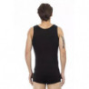 Maglietta in cotone nero - XXL