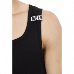 Maglietta in cotone nero - XXL