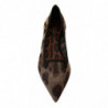 Mocassini piatti ballerina leopardata marrone - EU39/US8.5