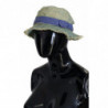 Cappello da pescatore in paglia di cotone multicolor - 57 CM-S