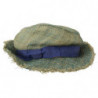 Cappello da pescatore in paglia di cotone multicolor - 57 CM-S