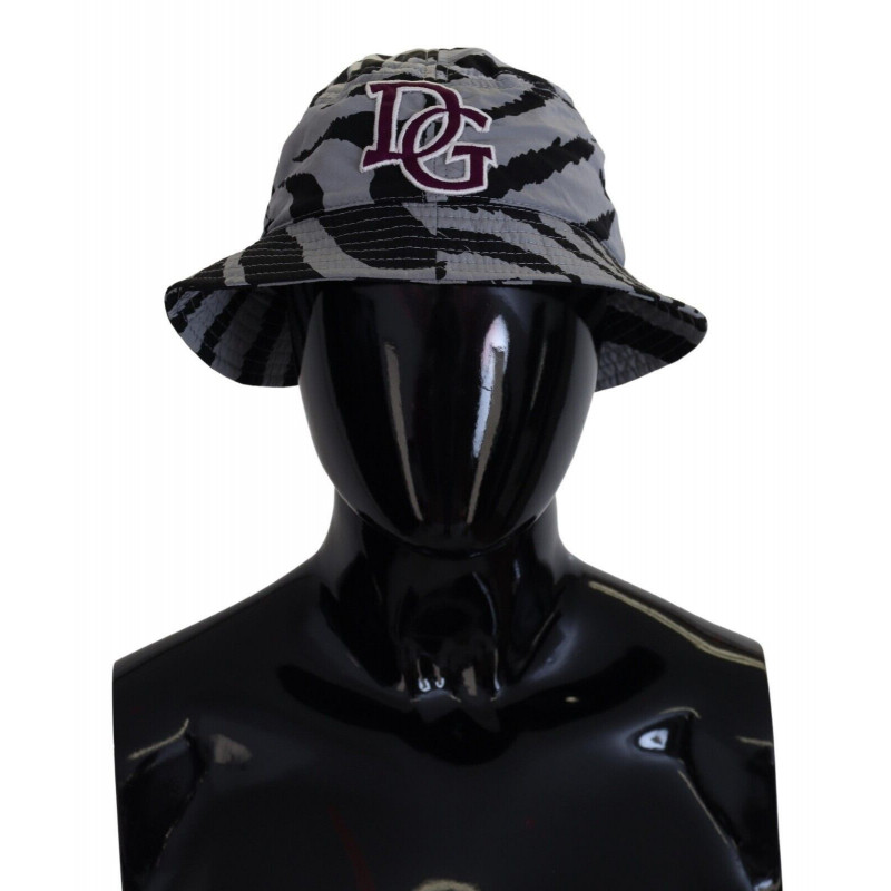 Cappello da pescatore con logo Zebra DG multicolore - 57 CM-S