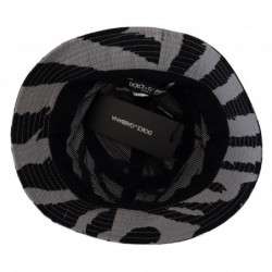 Cappello da pescatore con logo Zebra DG multicolore - 57 CM-S