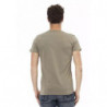 Maglietta in cotone marrone - L