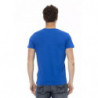 Maglietta in cotone blu - 3XL
