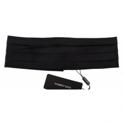 Fascia da donna in seta nera - IT40-S