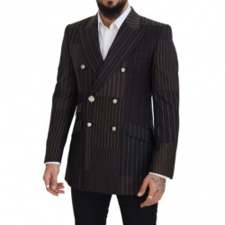 Blazer SICILIA a Righe Patchwork Multicolor - IT50 - L