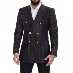 Blazer SICILIA a Righe Patchwork Multicolor - IT50 - L
