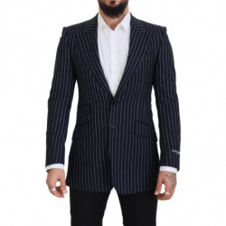 Blazer monopetto in lana a...