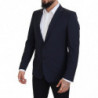 Blazer MARTINI monopetto in lana Blu Scuro - IT48 - M