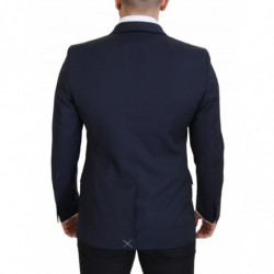 Blazer MARTINI monopetto in lana Blu Scuro - IT48 - M