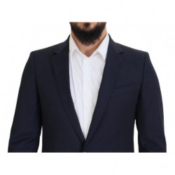 Blazer MARTINI monopetto in lana Blu Scuro - IT48 - M