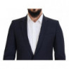 Blazer MARTINI monopetto in lana Blu Scuro - IT48 - M