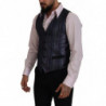 Gilet formale con gilet in poliestere multicolore - IT48 - M
