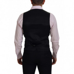 Gilet formale con gilet in poliestere multicolore - IT48 - M