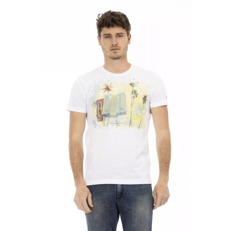 Maglietta in cotone bianco - S