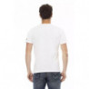 Maglietta in cotone bianco - XL