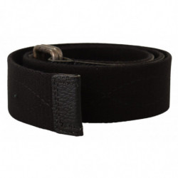 Cintura fibbia metallo Ducati cotone nero - 85 CM / 34 INCHES