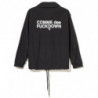 Giacca in nylon nero - L