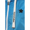 Giacca in nylon azzurro - L