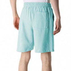 Short in cotone azzurro - L