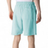 Short in cotone azzurro - L