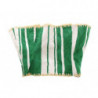 Cintura vita rafia intrecciata corsetto righe verdi - 65 CM / 26 IN