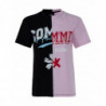 Top e maglietta in cotone rosa - XS