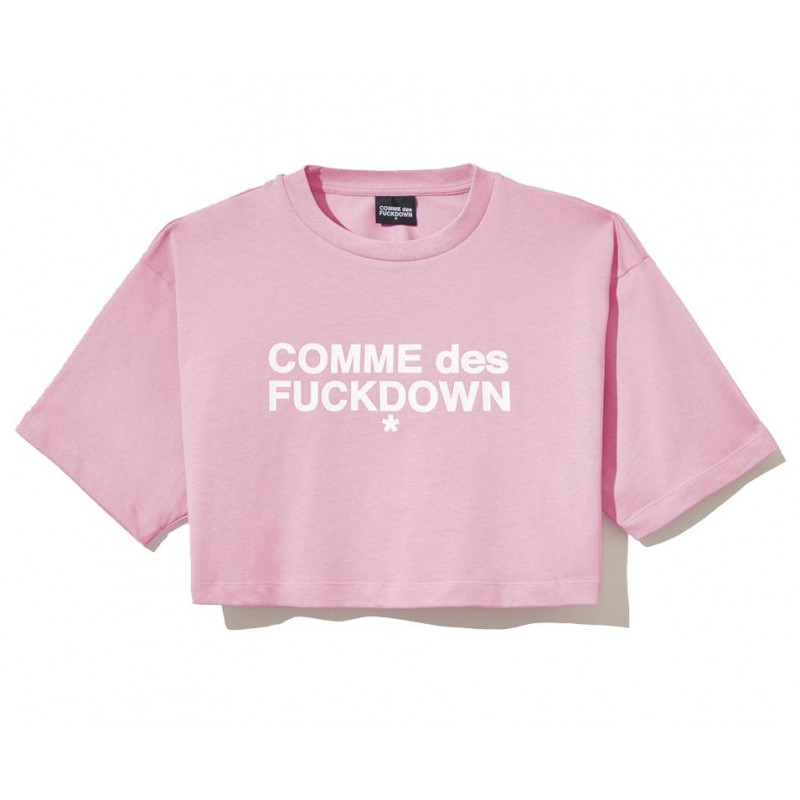 Top e maglietta in cotone rosa - S