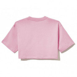 Top e maglietta in cotone rosa - S