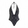 Costume da bagno intero Crystal in nero - IT44 - L