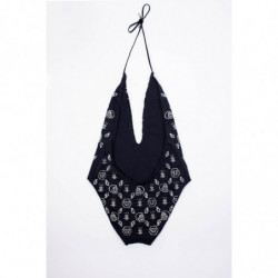 Costume da bagno intero Crystal in nero - IT44 - L