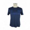 Maglietta in cotone blu - S