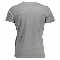 T-shirt in cotone grigio - XXL