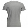 T-shirt in cotone grigio - XXL