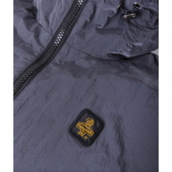 Giacca in nylon grigio - L