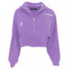 Maglione in poliestere viola - S